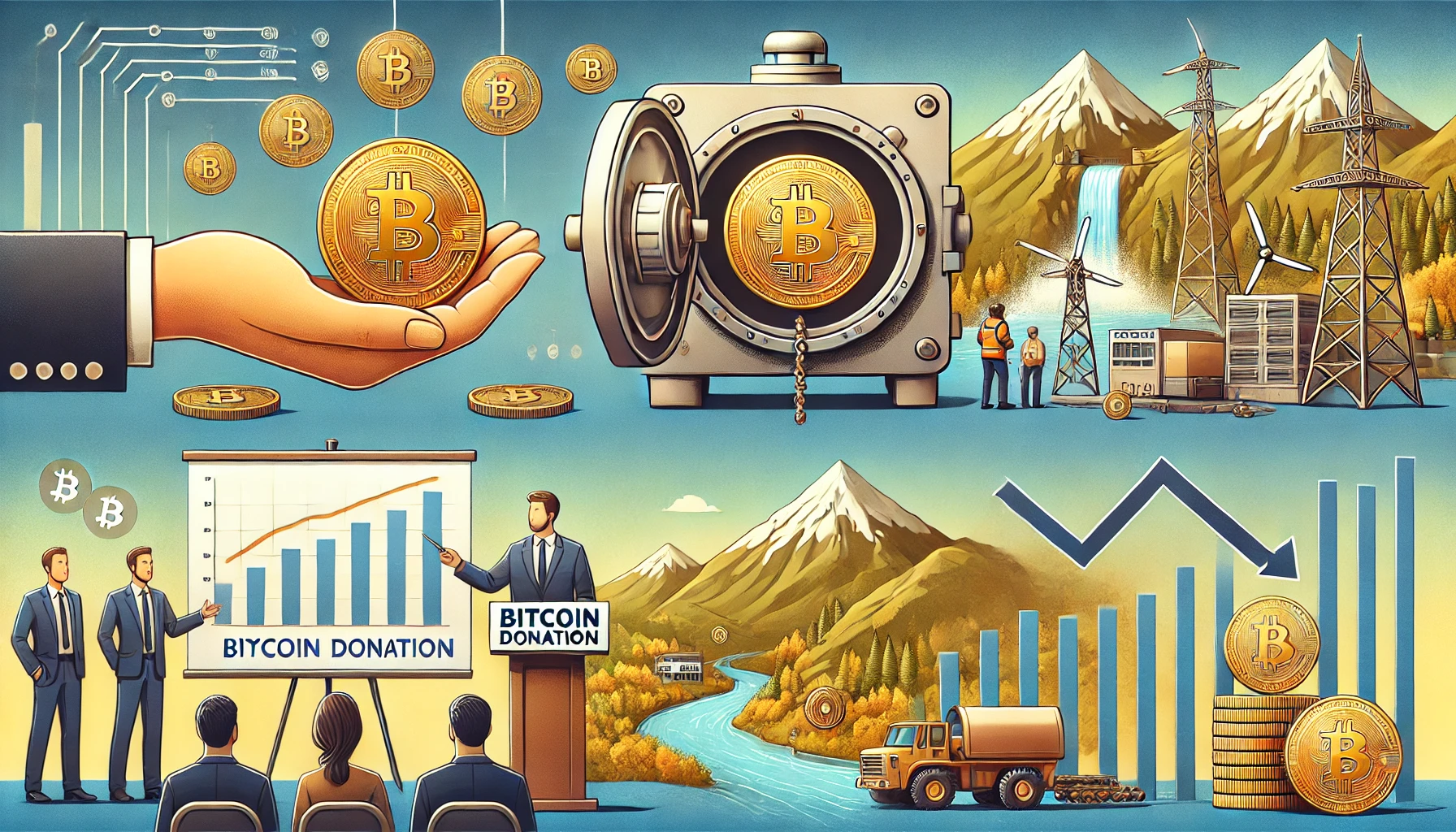 Bitcoin in Focus: Silk Road Sales, Political Donations, Bhutan's Strategy, and Network Activity Insights