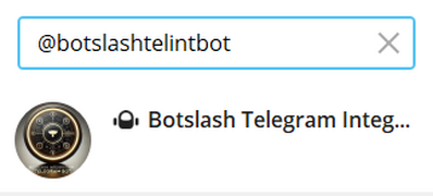 BotslashTel bot icon